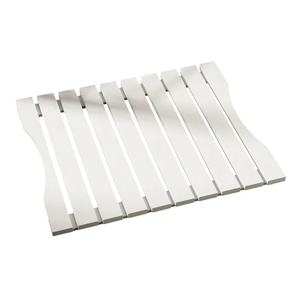 Victorian Plumbing White Wood Slatted Bathroom Duckboard 400 X 490mm 3 Victorian Plumbing White Wood Slatted Bathroom Duckboard 400 X 490mm
