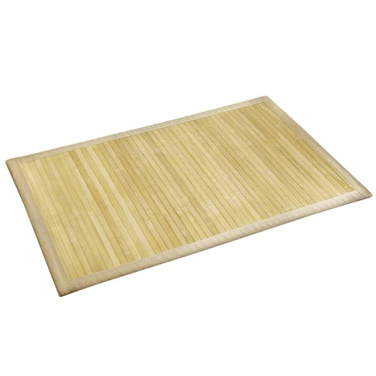 Wenko Bamboo Bath Mat - 500 X 800mm - Natural 4 Wenko Bamboo Bath Mat - 500 X 800mm - Natural - Image 2