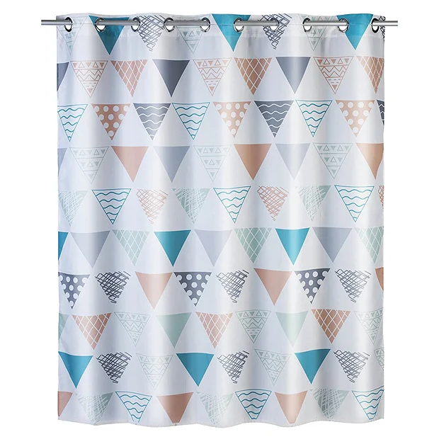 Wenko Ethno Flex Polyester Shower Curtain - W1800 X H2000mm 4 Wenko Ethno Flex Polyester Shower Curtain - W1800 X H2000mm - Image 2