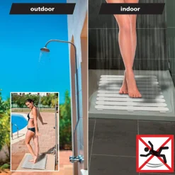 Wenko 80x50cm White Duckboard