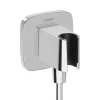 Hansgrohe FixFit Q Wall Outlet With Shower Holder -Bostik Shop 26887000 l