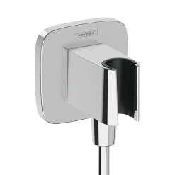 Hansgrohe FixFit Q Wall Outlet With Shower Holder