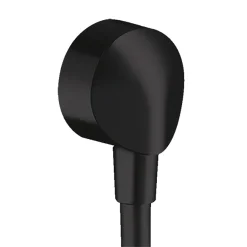 Hansgrohe FixFit Wall Outlet E Without Non-Return Valve - Matt Black