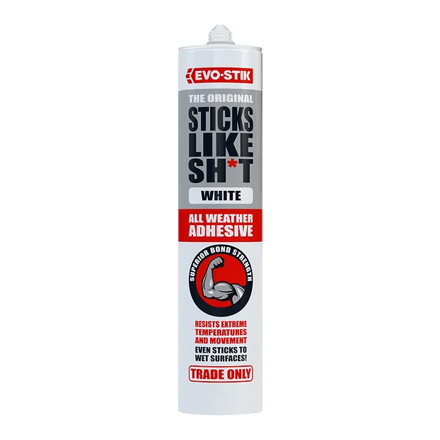 Evo-Stik Sticks Like Sh*t Grab Adhesive 290ml - White 3 Evo-Stik Sticks Like Sh*t Grab Adhesive 290ml - White