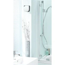 HIB Breeze Wall Mounted Bathroom Fan With Timer & Humidity Sensor - Chrome