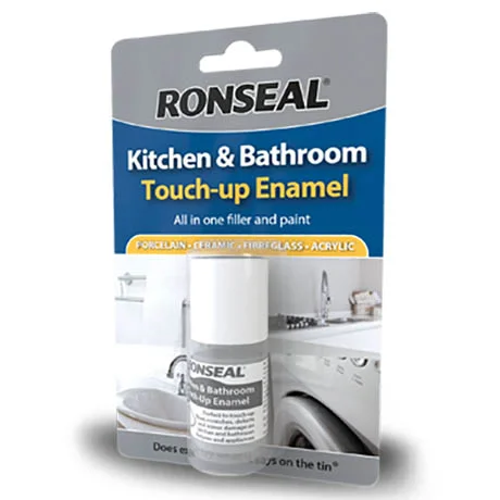 Ronseal Paint Ronseal Kitchen & Bathroom Touch Up Enamel 3 Ronseal Paint Ronseal Kitchen & Bathroom Touch Up Enamel