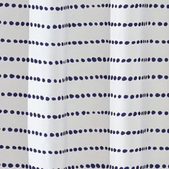 Aqualona Indigo Spot Polyester Shower Curtain - W1800 X H1800mm - 47422
