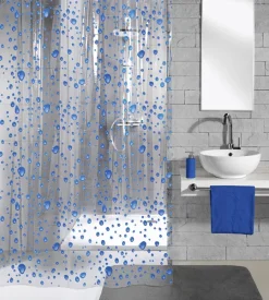 Kleine Wolke - Bubble PEVA Shower Curtain - W1800 X H2000