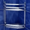Eurosh Satina Bathroom Storage Basket - Double Corner -Bostik Shop 57590nd