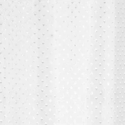 Eurosh Extra Long Diamond Shower Curtain W2135 X H2135mm - White