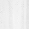 Eurosh Extra Long Diamond Shower Curtain W1800 X H2400mm - White