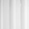 Eurosh White Anti-Bacterial Polyester Shower Curtain W1800 X H1800mm -Bostik Shop 67310 l1