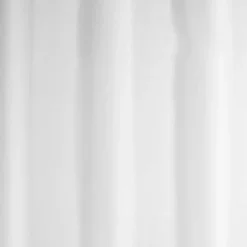 Eurosh White Anti-Bacterial Polyester Shower Curtain W1800 X H1800mm