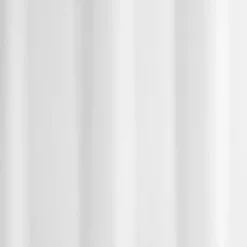 Eurosh White Anti-Bacterial Polyester Shower Curtain W1800 X H2000mm