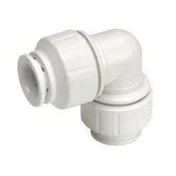 JG Speedfit Plumbing Fitting JG Speedfit 15mm Push-Fit White Elbow