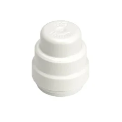 JG Speedfit Plumbing Fitting JG Speedfit 22mm White Stop End