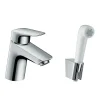 Hansgrohe Logis Single Lever Basin Mixer With Bidet Spray And 160cm Shower Hose 2 Hansgrohe Logis Single Lever Basin Mixer With Bidet Spray And 160cm Shower Hose -Bostik Shop 71290000 l