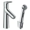 Hansgrohe Talis S Single Lever Basin Mixer With Bidet Spray And 160cm Shower Hose -Bostik Shop 72290000 l