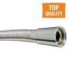 Euroshowers SuperLux Shower Hose - 125cm - Chrome 2 Euroshowers SuperLux Shower Hose - 125cm - Chrome -Bostik Shop 824l