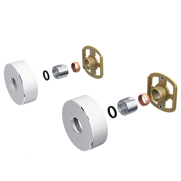 Cruze Bathroom Cruze Round Easy Fix Kit Bracket For Bar Shower Valves 4 Cruze Bathroom Cruze Round Easy Fix Kit Bracket For Bar Shower Valves - Image 2
