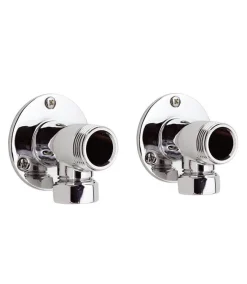 Nui Backplate Elbow Unions - Wall Mtd Couplings