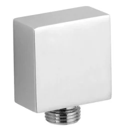 Nuie Chrome Plated Brass Square Outlet Elbow