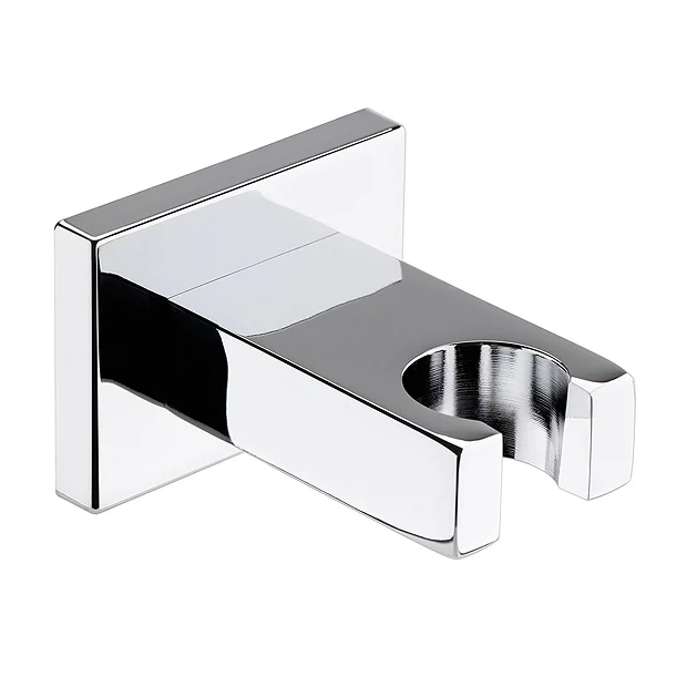 Hudson Reed Square Wall Mounted Parking Bracket 3 Hudson Reed Square Wall Mounted Parking Bracket