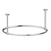 Chatsworth Traditional 850mm Chrome Double Support Circular Shower Curtain Rail 1 Chatsworth Traditional 850mm Chrome Double Support Circular Shower Curtain Rail -Bostik Shop ab4001 detail1