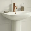 Arezzo Brushed Bronze Basin Overflow Cover Insert Hole Trim -Bostik Shop abrzocvr d1