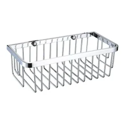 Heritage Bathroom Heritage Rectangle Wire Basket - Chrome