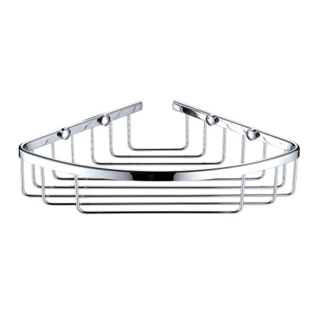 Heritage Bathroom Heritage Corner Wire Basket - Chrome 2 Heritage Bathroom Heritage Corner Wire Basket - Chrome