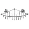 Heritage Bathroom Heritage Corner Wire Basket - Chrome -Bostik Shop acob04c l