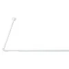 Croydex L-Shaped Telescopic Shower Curtain Rod - White -Bostik Shop ad103022 l