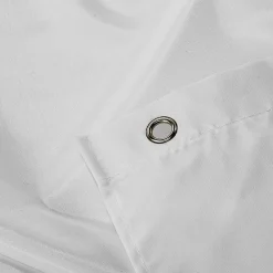 Croydex Plain White Textile Shower Curtain W1800 X H1800mm 8 Croydex Plain White Textile Shower Curtain W1800 X H1800mm -Bostik Shop af159022ai1