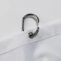 Croydex Plain White Textile Shower Curtain W1800 X H1800mm 9 Croydex Plain White Textile Shower Curtain W1800 X H1800mm -Bostik Shop af159022ai2