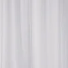 Croydex Plain White Textile Shower Curtain W1800 X H1800mm