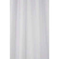 Croydex White Polyester Hook N Hang Shower Curtain W1800 X H1800mm