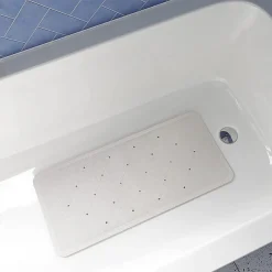 Croydex Anti-Bacterial White Bath Mat 740 X 340mm