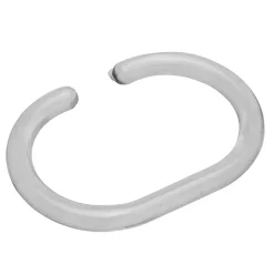 Croydex C-Type Shower Curtain Rings - Clear -Bostik Shop ak142132ai1