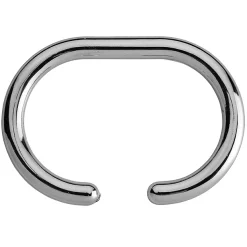 Croydex 12 C-Type Shower Curtain Rings - Chrome -Bostik Shop ak142141ai2