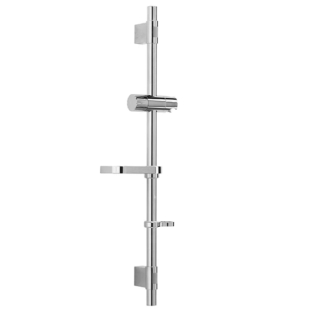 Croydex Flexi-Fit Bath Shower Riser Rail - Chrome 6 Croydex Flexi-Fit Bath Shower Riser Rail - Chrome - Image 4