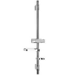 Croydex Flexi-Fit Bath Shower Riser Rail - Chrome 8 Croydex Flexi-Fit Bath Shower Riser Rail - Chrome -Bostik Shop am158241l