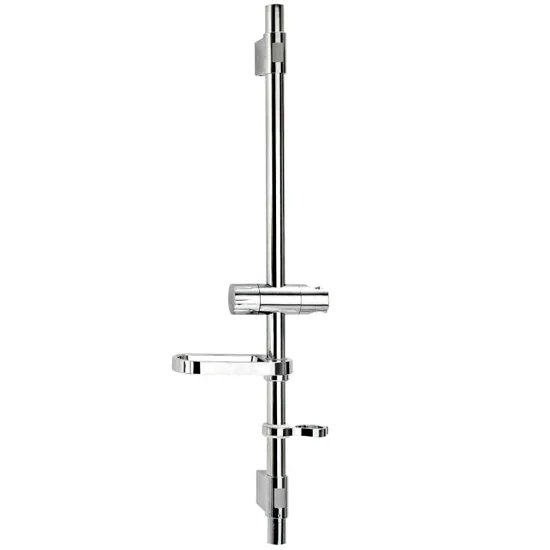 Croydex Flexi-Fit Bath Shower Riser Rail - Chrome 4 Croydex Flexi-Fit Bath Shower Riser Rail - Chrome - Image 2