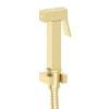 Arezzo Square Douche Shower Spray Kit With Wall Bracket And Hose Brushed Brass -Bostik Shop arzdk8bb l