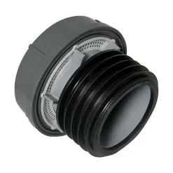FloPlast 110mm Anthracite Grey Air Admittance Valve Push Fit