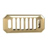 Arezzo Brushed Brass Basin Overflow Grill Cover Insert -Bostik Shop azofgbb l