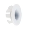 Arezzo Matt White Basin Overflow Cover Insert Hole Trim -Bostik Shop azofmwl