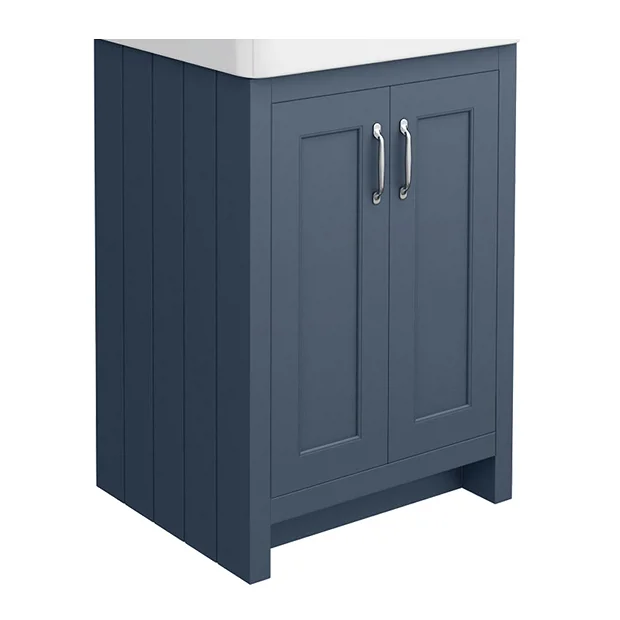 Chatsworth 560mm Blue Vanity Cabinet (excluding Basin) 3 Chatsworth 560mm Blue Vanity Cabinet (excluding Basin)