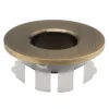Chatsworth Brushed Antique Brass Basin Overflow Cover Insert Hole Trim -Bostik Shop boc01ab nd1
