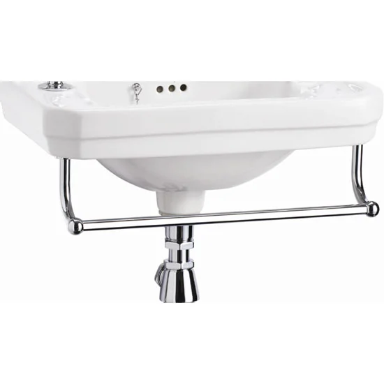 Urlington Bathroom Burlington Add On Towel Rail For Square Cloakroom Basins - T6 3 Urlington Bathroom Burlington Add On Towel Rail For Square Cloakroom Basins - T6